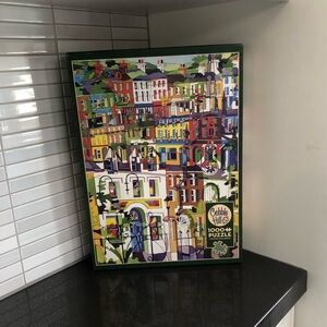 Cobble Hill Thru Swirly Railings 1000 piece puzzle